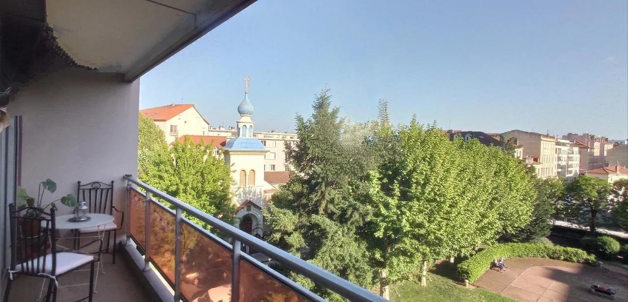 Studio 30M Avec Balcon Et Parking, Casa Lyon Apartment France